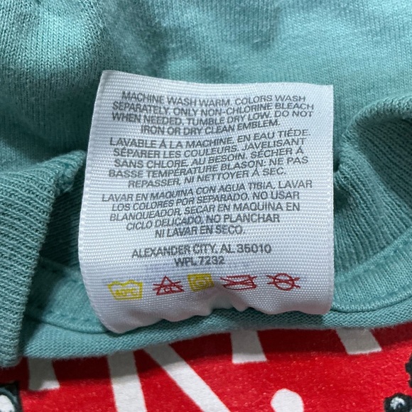 Standard Railroad of America Train Museum Graphic Short Sleeve Tee Shirt Teal S - Picture 7 of 12